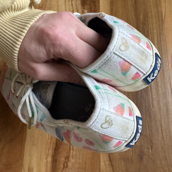 Taylor Swift keds incredible things Champion Flower Painting watercolor sneakers - Picture 5 of 15